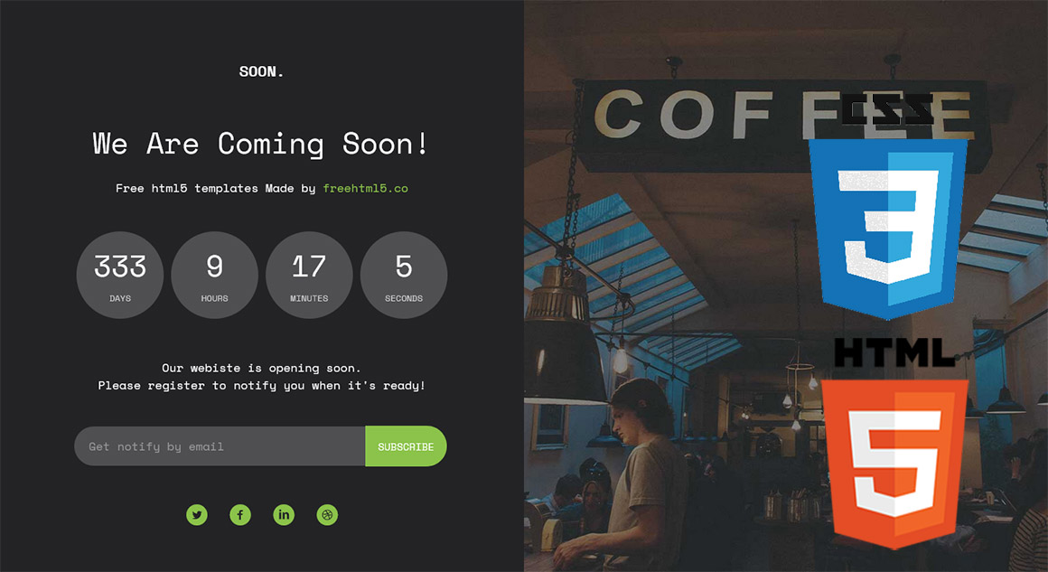 Download 50 Free Coming Soon Under Construction Html Templates Freshdesignweb