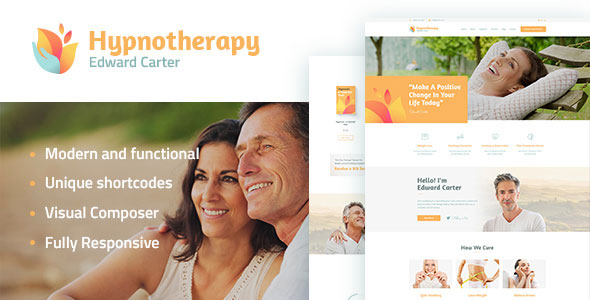 Hypnotherapy and Psychologist WP Theme