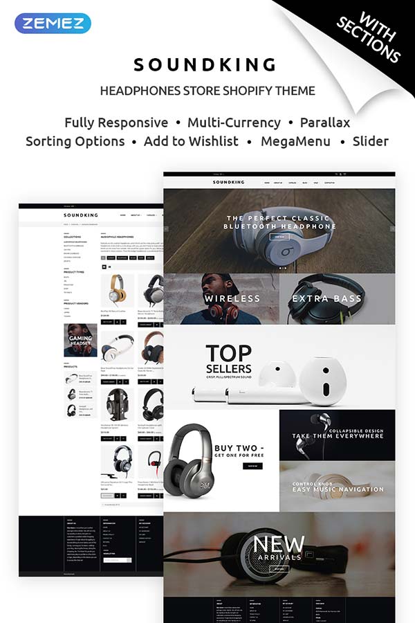 Soundking - Electronics Online Shopify Theme