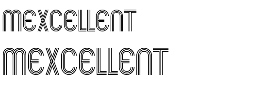 Mexcellent - free gothic fonts