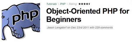 Object-Oriented PHP for Beginner