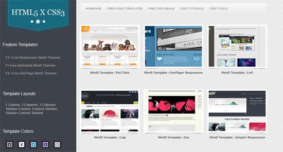 best free website templates