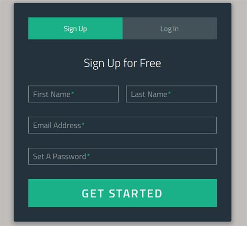 CSS3-Sign-Up-for-Free