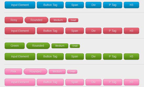 CSS Gradient Buttons