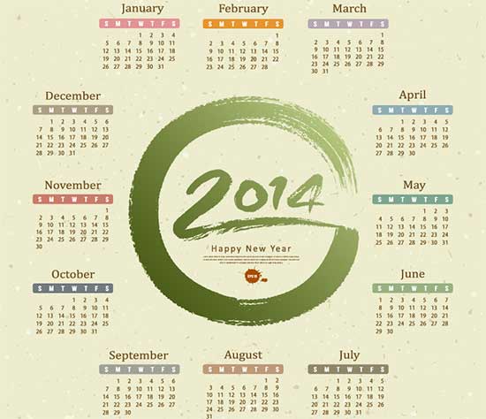 Free Calendar 2014 -34