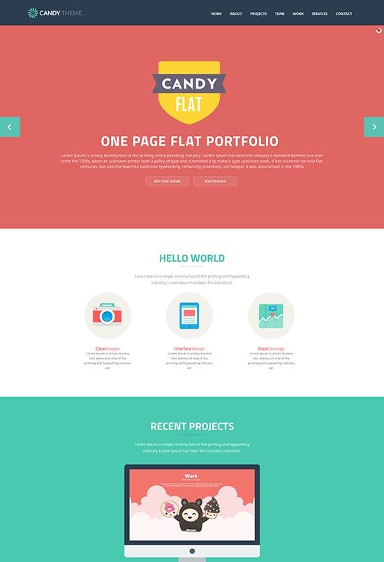 Candy-Flat-Responsive-HTML5-Template
