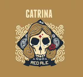 Catrina Red Ale Showcase of Creative Symmetrical Logos