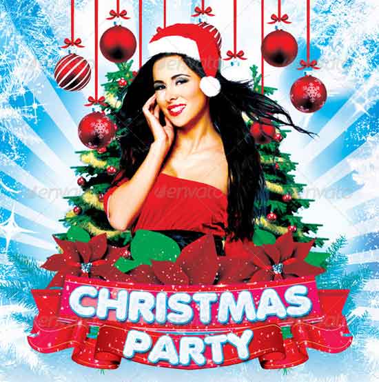 Party Christmas Flyer Templates