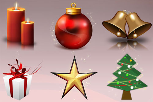 christmas dock iconss