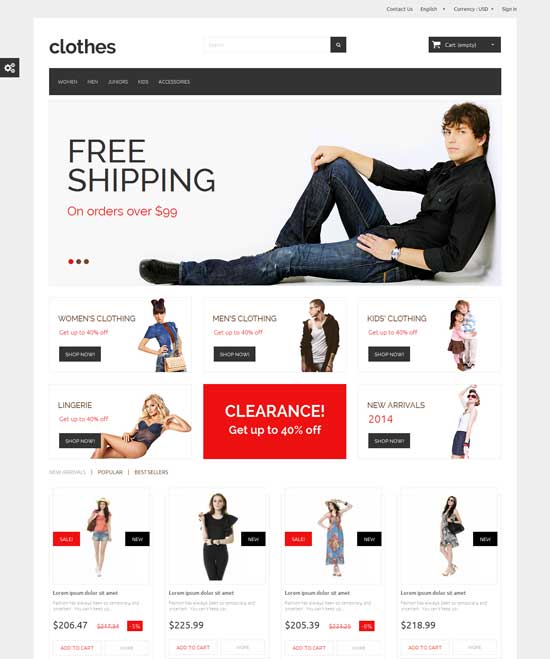 Clothes-Free-Responsive-PrestaShop-1.6-Template