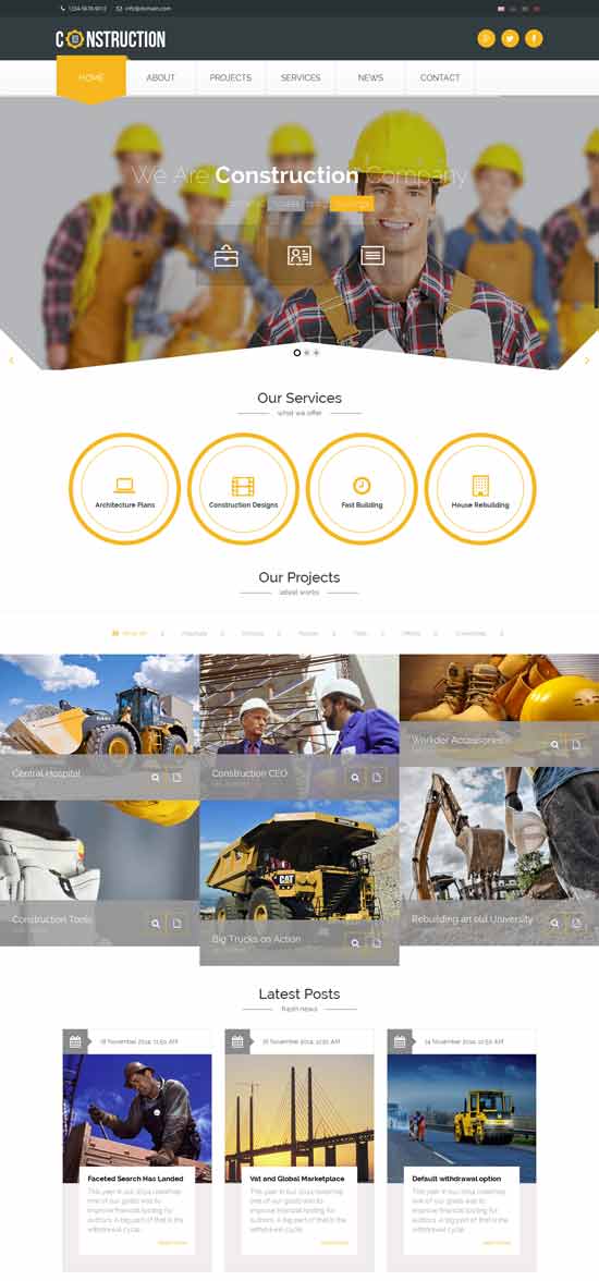 Construction-Industrial-HTML5-Template
