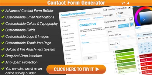 Contact Form Generator