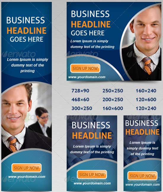 Corporate Banners template
