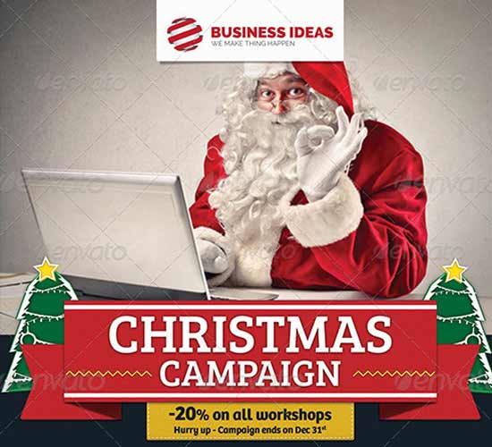 Corporate Business Christmas-Flyer