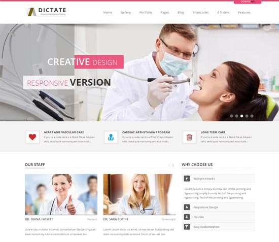 Dictate-Business-Medical-WP-Theme