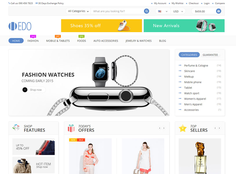 Template Free Ecommerce Pulp