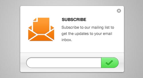 email newsletter subscription