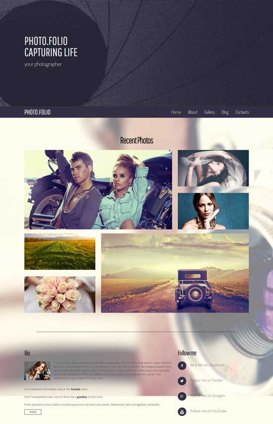 free css html5 website template