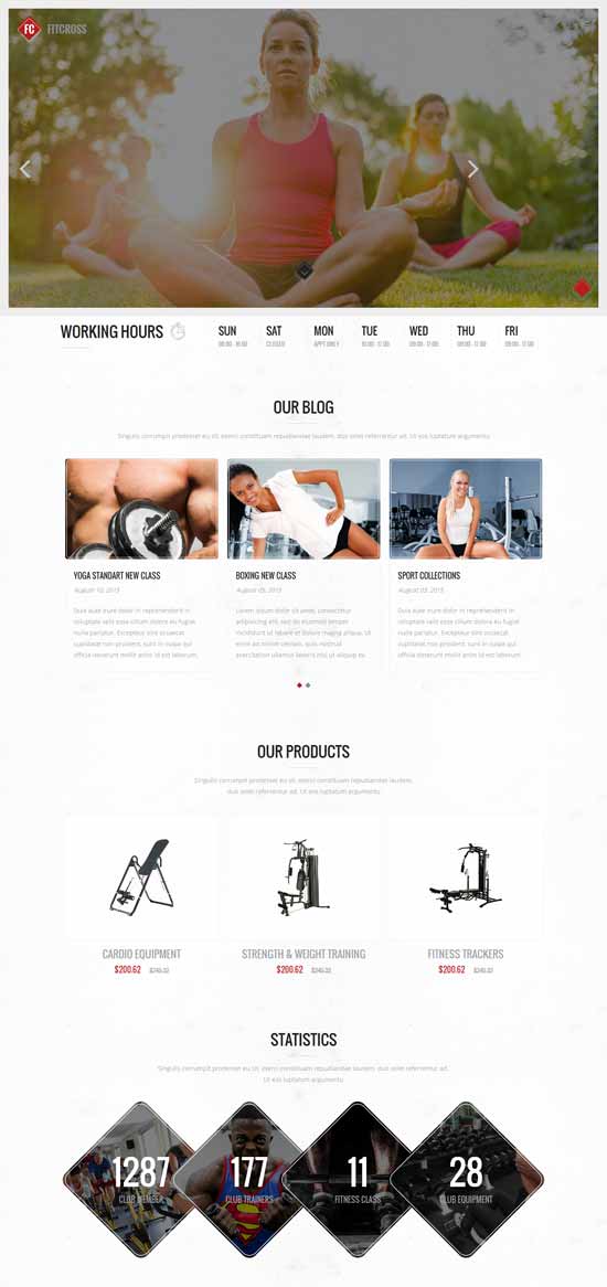 FitCross-Fitness-Template