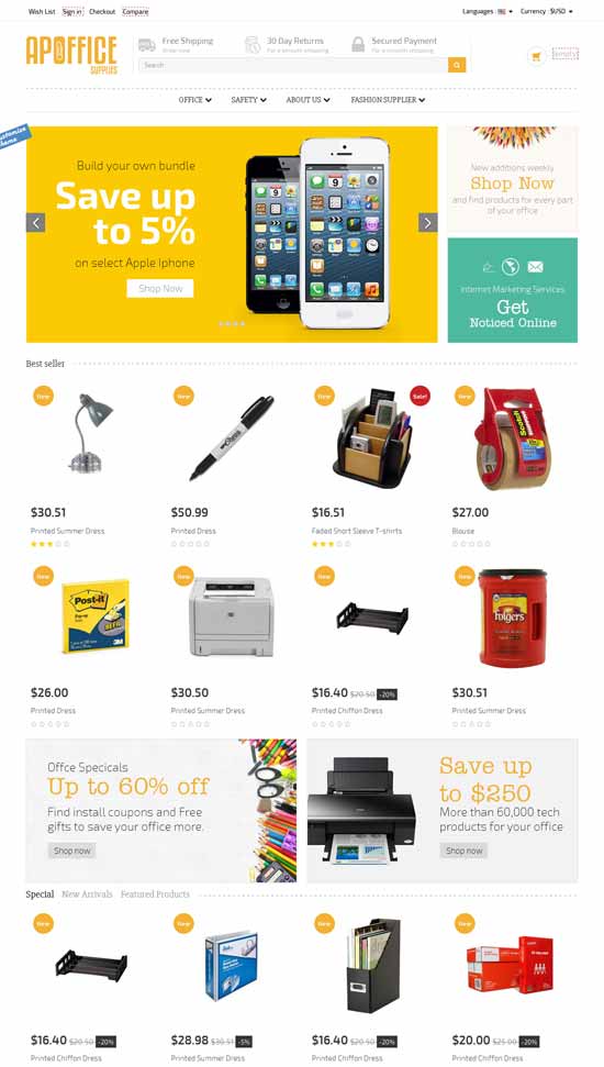 Free-Office-Supplies-prestashop-themes