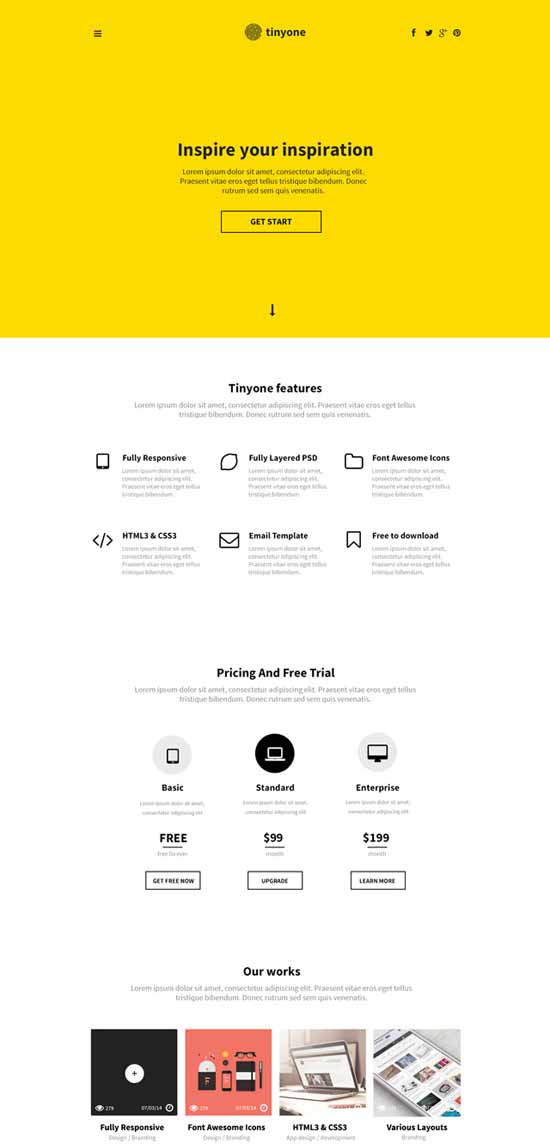 Free-Onepage-PSD-Template-Tinyone