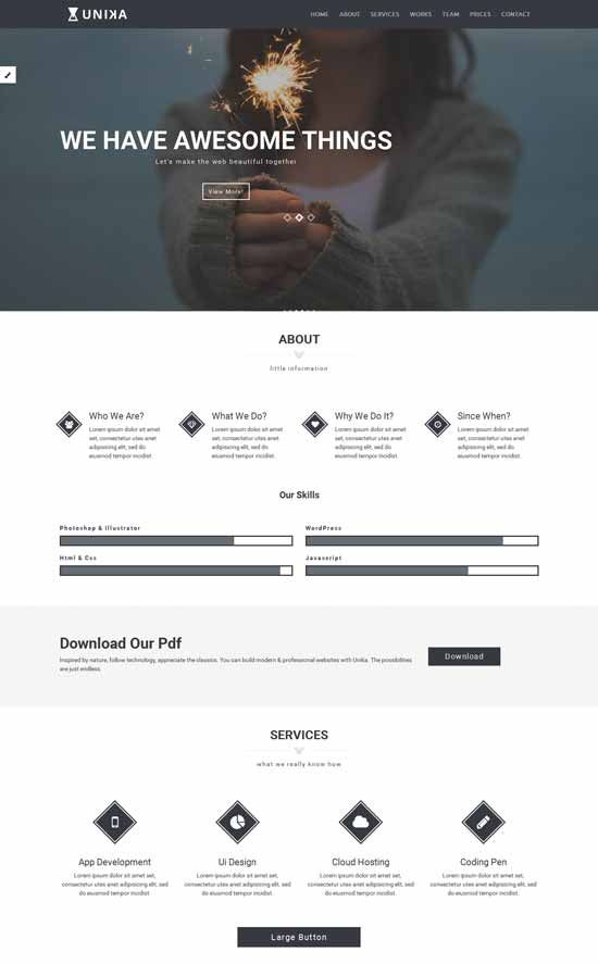 Free-Responsive-One-Page-HTML5-Template