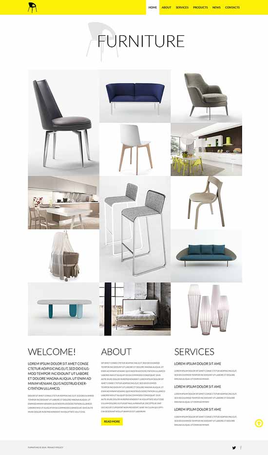 Furniture-Store-Responsive-Website-Template