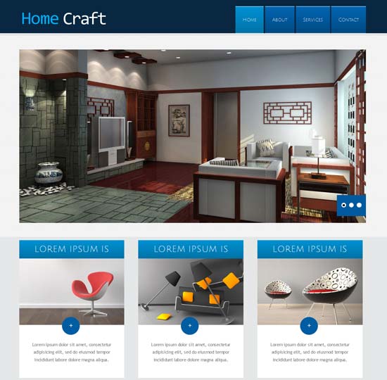 Home-Craft-Free-interior-Website-Template