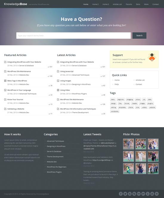 Knowledge-Base-WordPress-Wiki-Theme