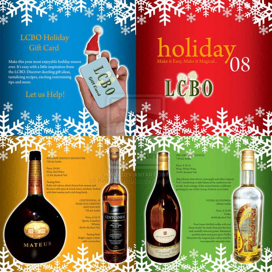 lcbo brochure by kingloubadass