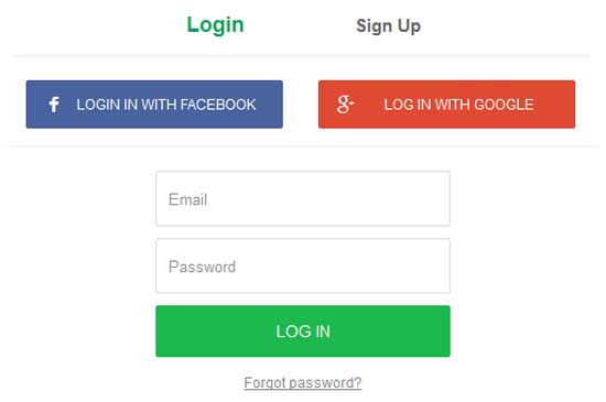 Login-Form-with-Facebook