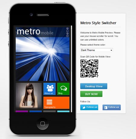 Metro-Mobile-Premium-Wordpress-Mobile-Template