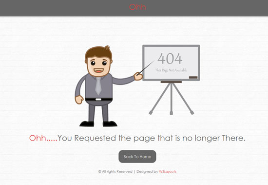 Ohh-Free-404-Error-Website-Template
