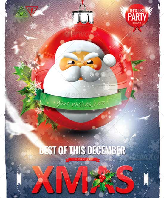 Santa - Christmas Flyer Templates