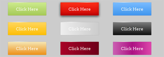 Shiny CSS Buttons
