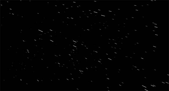 Starfield html5 animation