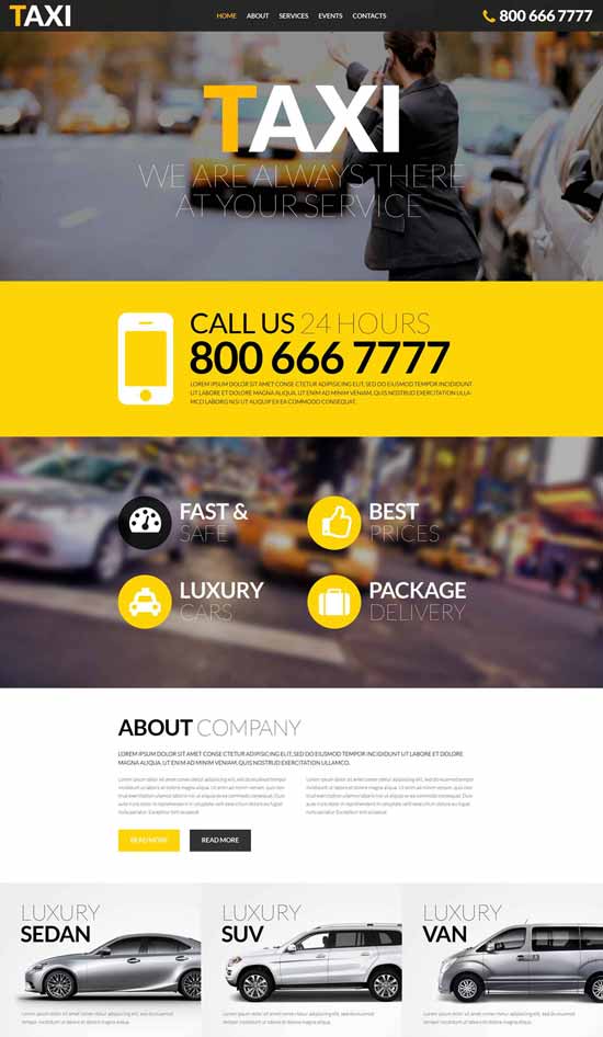Taxi-Responsive-Website-Template