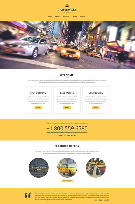 Taxi-Service-Responsive-Website-Template