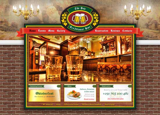 The-Pub-Traditional-Beer-Website-Template