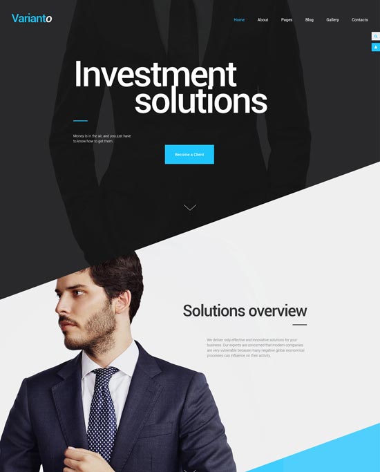 varianto free responsive joomla template