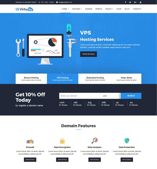 28 Best WordPress Hosting Themes 2023 - freshDesignweb