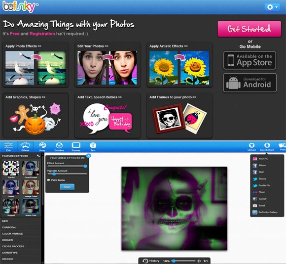 Befunky.com - Online Photo Effects and Photo Editing