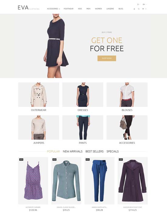 apparel fashion responsive prestashop theme