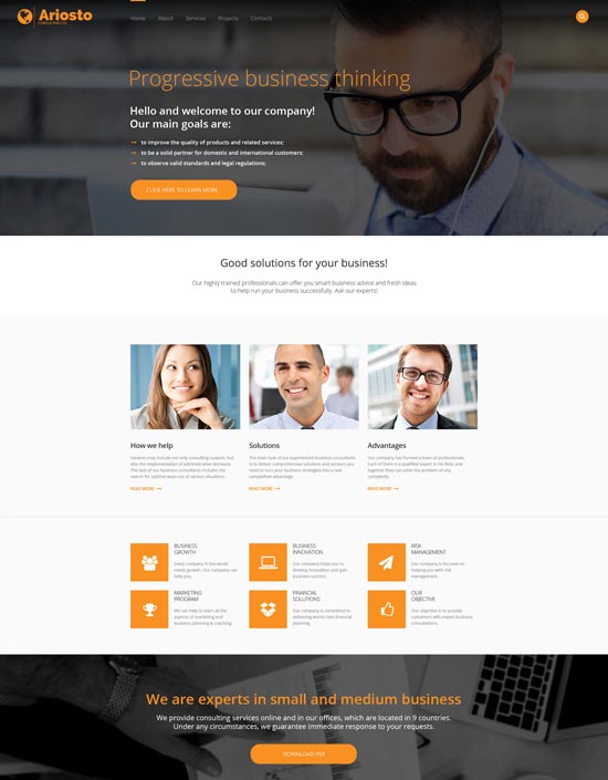 90+ Best Business Consulting Website Templates 2021 - Page 2 of 2 ...