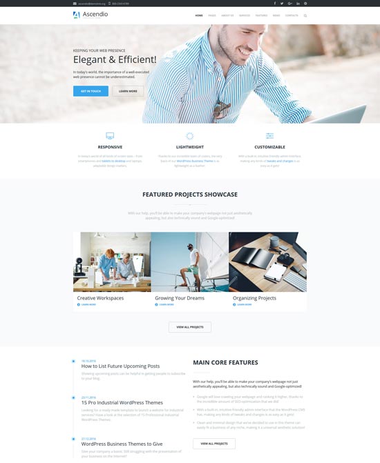 Fresh Consulting WordPress Themes Free & Premium - freshDesignweb