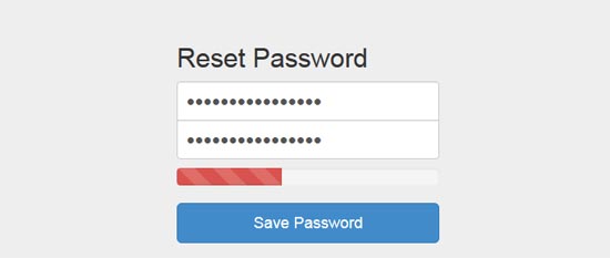 bootstrap jquery password strength