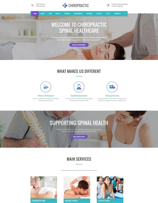 80  Best Health Medical Website Templates 2022 Page 2 of 2