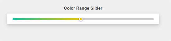 color range slider