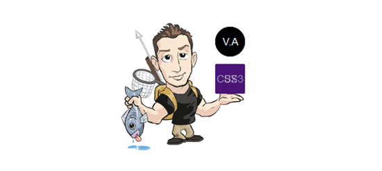 css3 based animated logo 