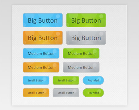 CSS3 Animated Bubble Buttons